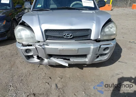 2005 Hyundai Tucson Gl z USA, uszkodzony, nr VIN KM8JM12B05U094941
